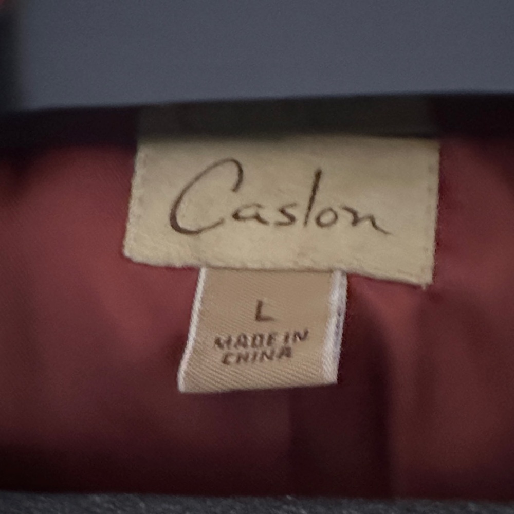 Caslon Rust Suede Button-Front Jacket - image 2
